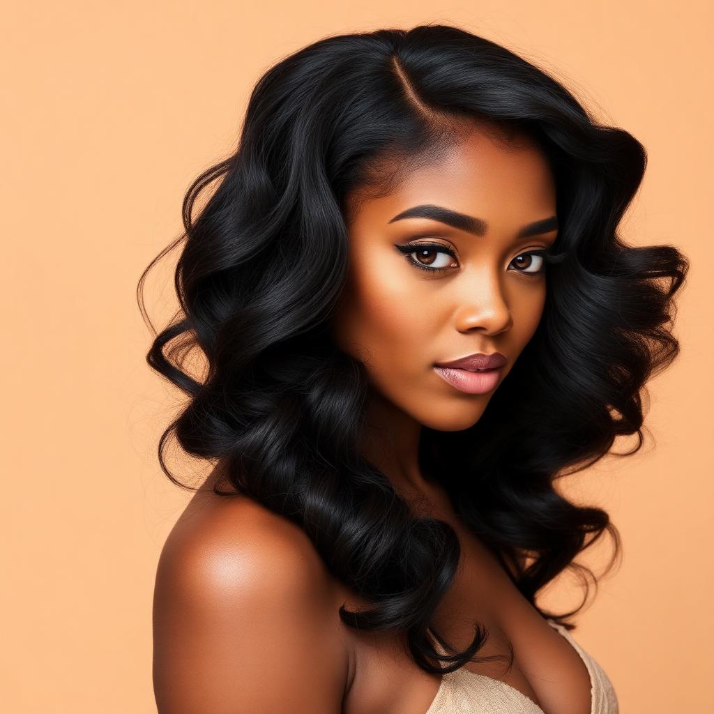 Lace wig wavy